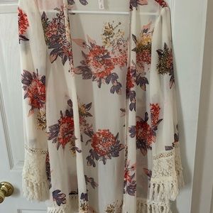 light weight flowy cardigan